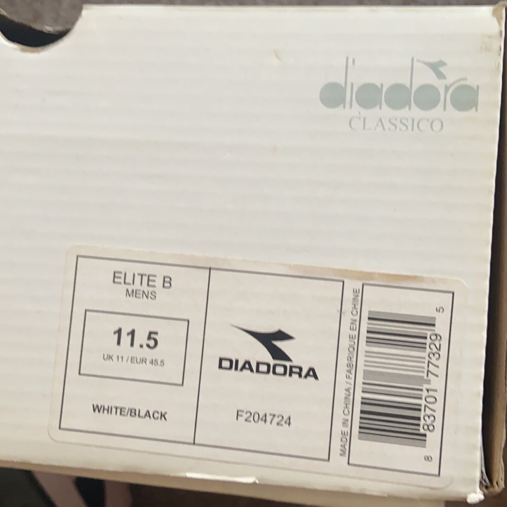 Diadora sneakers size 11.5 Made In China - Picture 6 of 6